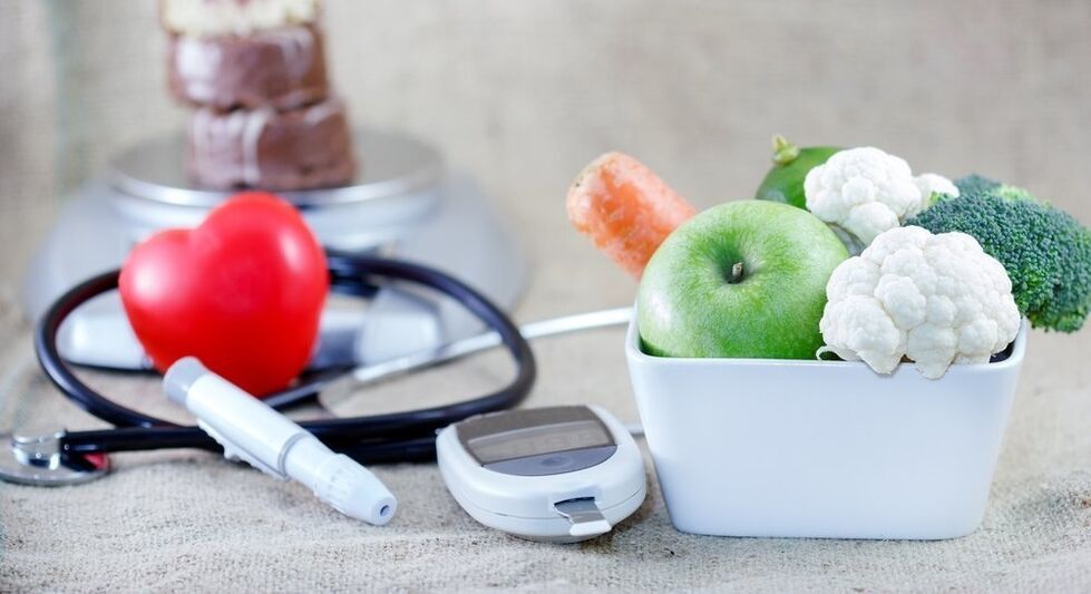 I pazienti con diabete dovrebbero rinunciare a dolci a favore di verdure e frutta